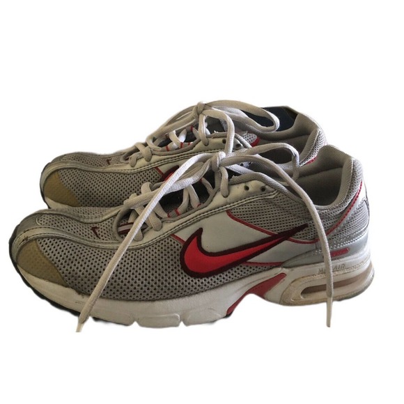 Nike air max 30/40 Women’s Size 7 Running Shoes Gray Red White EUC 313810-062 - Picture 5 of 9